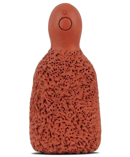 Omved Terracotta Foot Scrubber - Brown