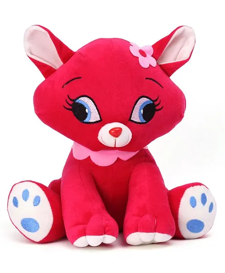 Play Toons Cat Soft Toy Pink - Height 33 cm