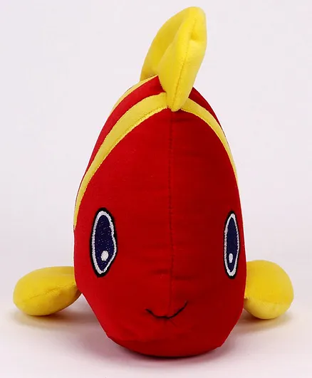 Play Toons Fish Soft Toy Red - Height 25 cm