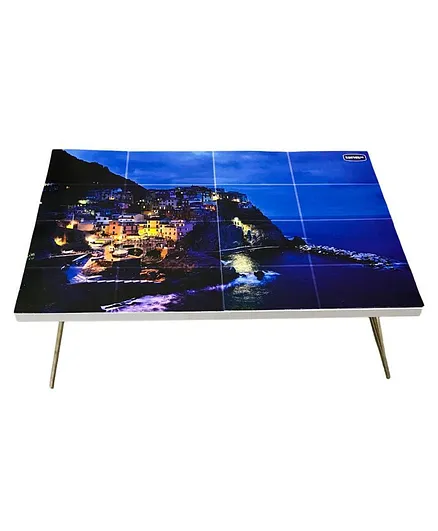 Kuchikoo Multi Purpose Foldable Bed Table Night Hill - Blue