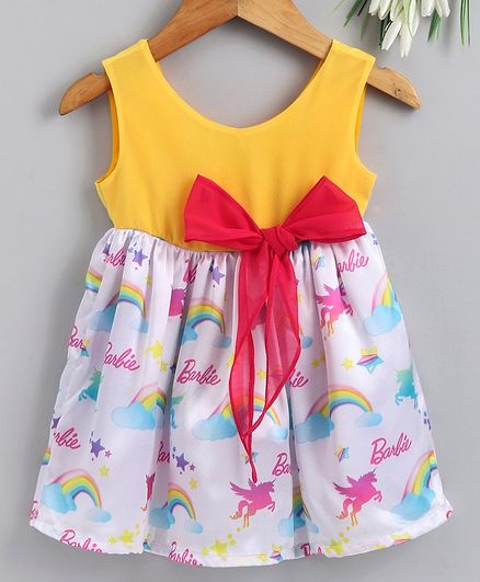 barbie print dress