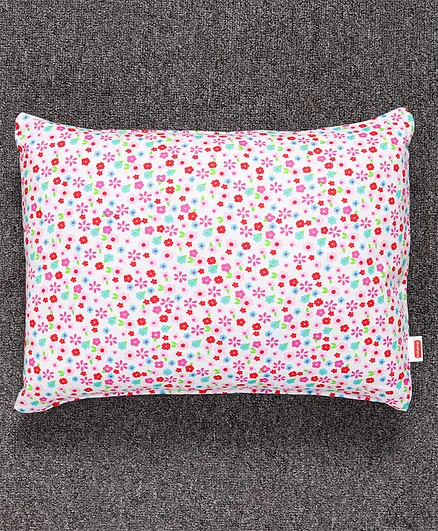 Babyhug Cotton Pillow Floral Print - Pink