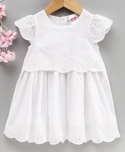 firstcry white frock