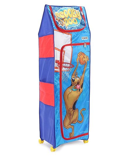 Scooby Doo Fun Closet 5 Shelves Toy Storage Folding Wardrobe
