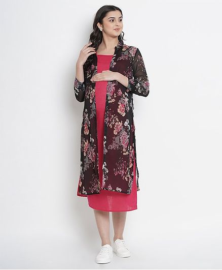 firstcry maternity gowns