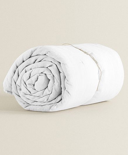 The Baby Atelier 100 Organic Queen Duvet Cover Off White Online