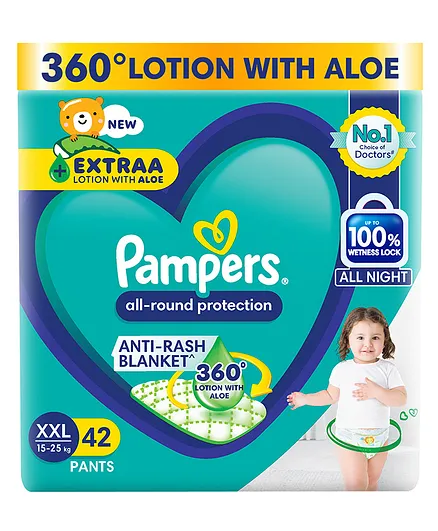 Pampers Pant Style Diapers XX Large - 42 Pieces Online in India, Buy at Best Price from FirstCry.com - 3271328