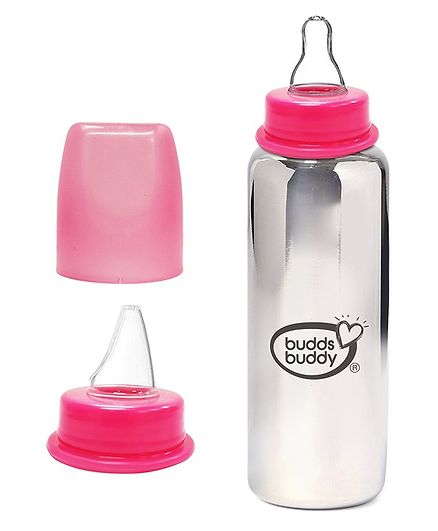 buddsbuddy steel feeding bottle