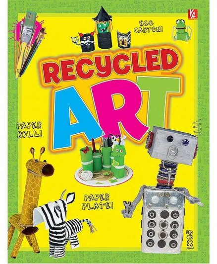 Young Angels Recycled ART Book by Emily Kington - English 