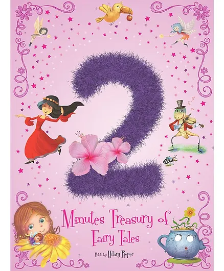 Buttercup Publishing UK 2 Minutes Treasury of Fairy Tales Story Book by Hilary Roper - English
