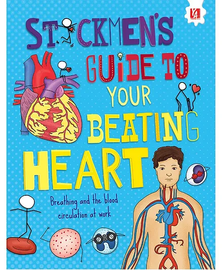 Young Angels Stickmen's Guide to Your Beating Heart Knowledge Book by John Farndon - English