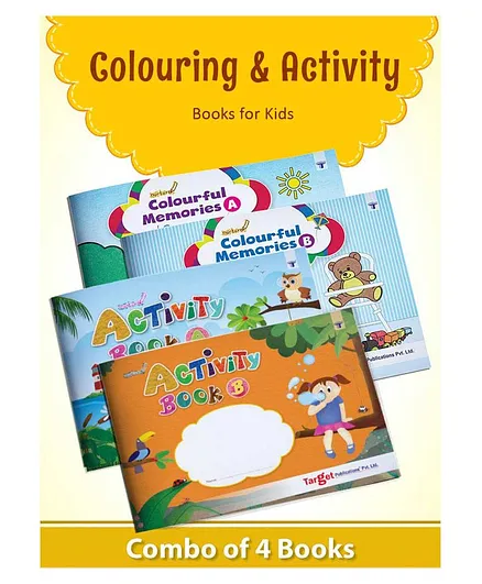Target Publications Nurture Activity Books Pack of 3 - English