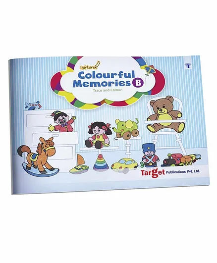 Target Publication Nurture Colouring Book Colourful Memories Part B - English