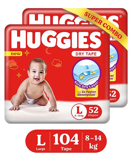 huggies diapers large online