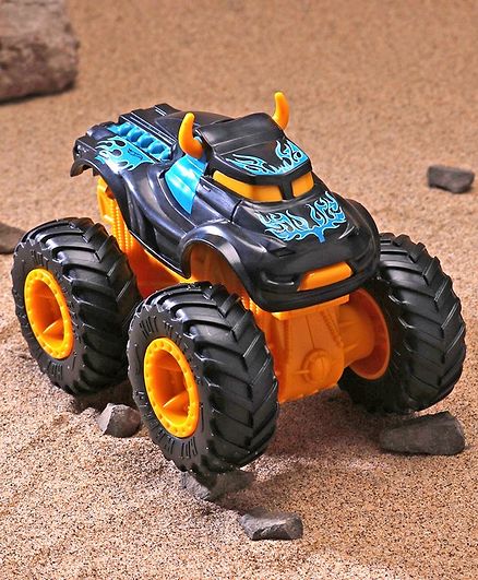 Hot Wheels Die Cast Monster Truck Black Yellow For 3 14 Years