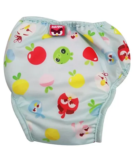 Angry Birds Reusable Cloth Diaper with Insert Pad Multicolour - Small