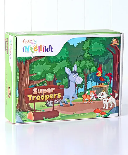  FirstCry Intellikit Super Troopers Kit - Multicolor 