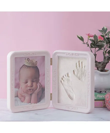 A Vintage Affair Newborn Baby Photo & Mould Frame - Pink