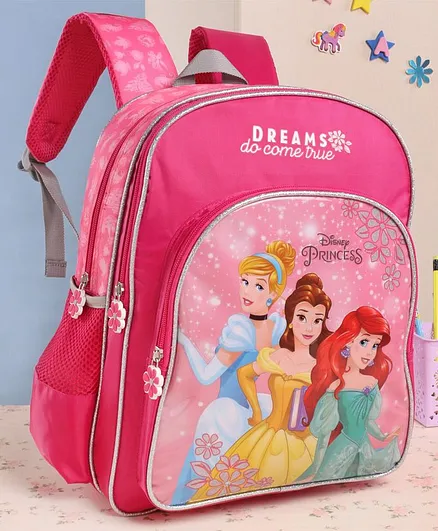 Disney Princess School Bag Pink - 14 Inches