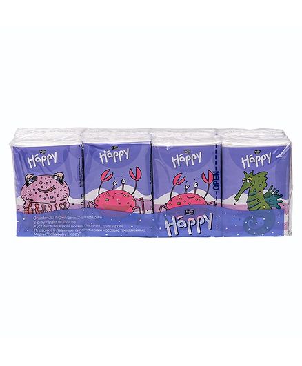 Bella Baby Happy Paper Tissues Pack Of 8 9 Pieces Each Online In