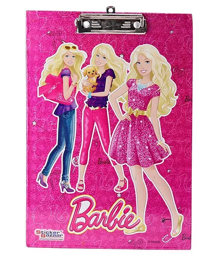Barbie Sparkling Exam Board  - Pink