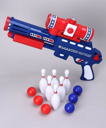 Ping Pong Gun With And Pins Set Red Blue Online India Toy Guns For 3 8 Years At Firstcry 3343659 Ping Pong Gun With And Pins Set