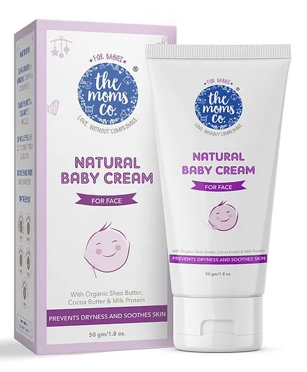 The Moms Co. Natural Face Cream - 50 Grams