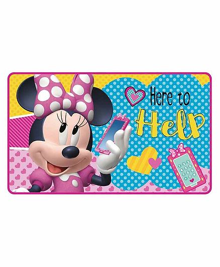 Arditex Minnie Mouse Themed Floor Mat Pink Online In India Buy At