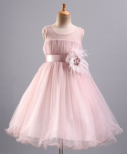 light pink frock