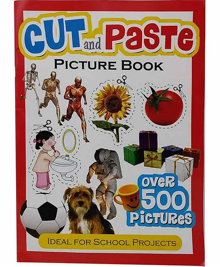 Sterling Cut & Paste Picture Book - English