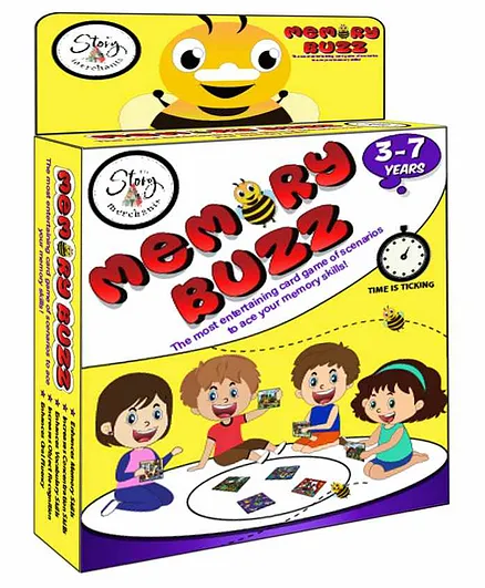 The Story Merchants Memory Buzz Card Game - 60 Cards