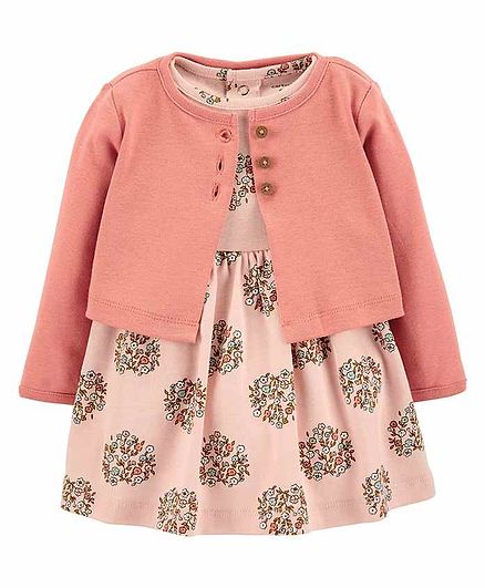 carters pink dress