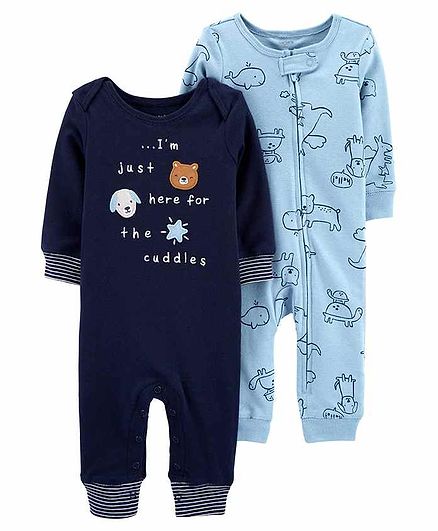 Cream Baby Shower 2 Pack Baby Grow 100/% Cotton Boys 3-6 Months Nursery Time Baby Sleepsuits Girls Cute Design