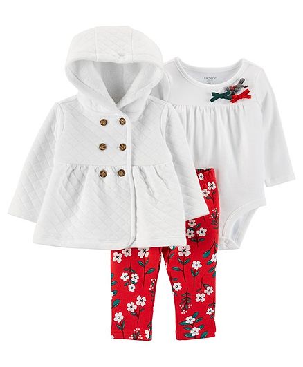 carter's cardigan set
