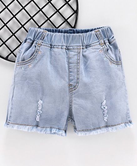 kids ripped shorts