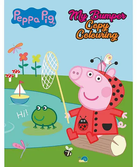 Peppa Pig: My Bumper Copy Colouring Book - English