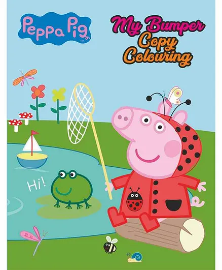 Download Peppa Pig My Bumper Copy Colouring Book English Online In India Buy At Best Price From Firstcry Com 3413043