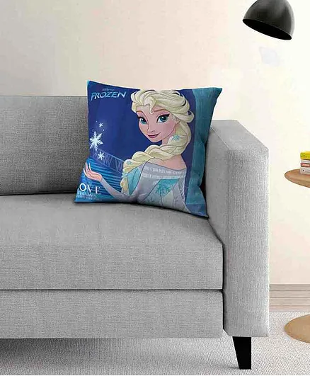 Disney By Athom Living Frozen Cushion with Cover - Blue