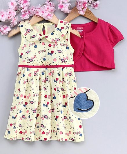 short frock with shrug