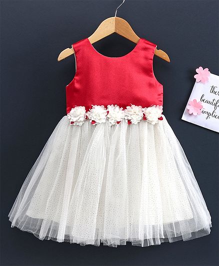 firstcry white frock