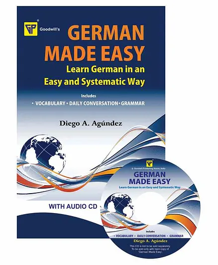 Goodwill Publishing House German Made Easy Book with CD - English German