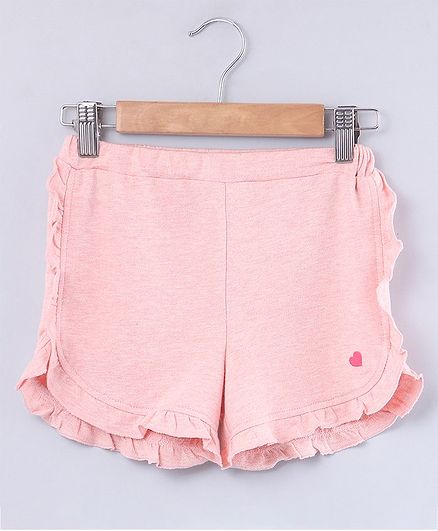 baby pink shorts