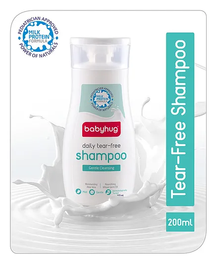 Babyhug Milk Protein Formula Daily Tear Free Shampoo - 200 ml