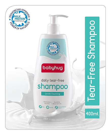 Babyhug Milk Protein Formula Daily Tear Free Shampoo - 400 ml