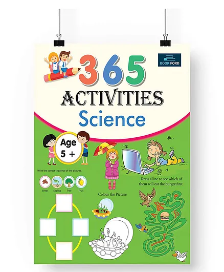 Book Ford Publications 365 Kids Activity Book Science - English 