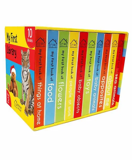 Wonder House Books My First Library Volume 2 Set of 10 - English 