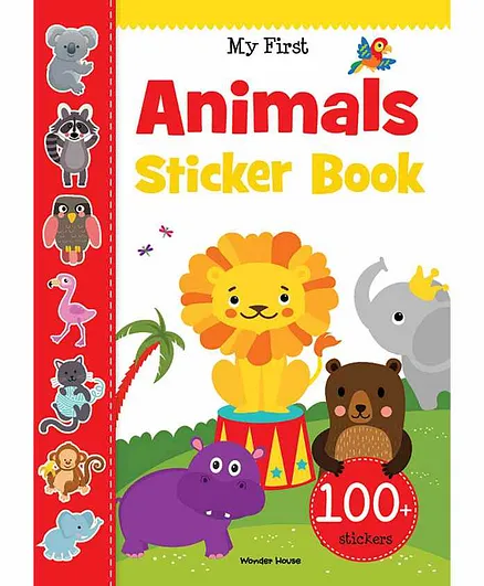 Wonder House Books My First Animal Sticker Book - English