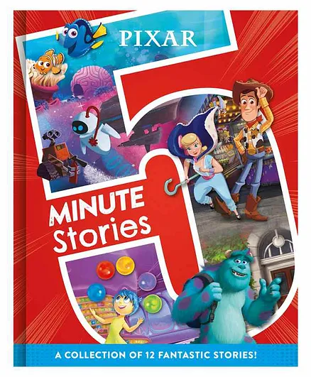 Disney Pixar 5 Minute Story Book - English