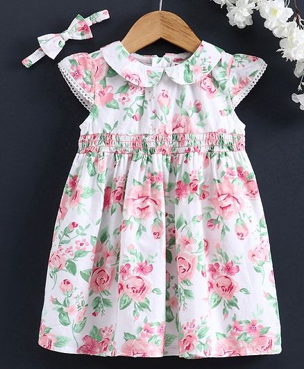 firstcry white frock