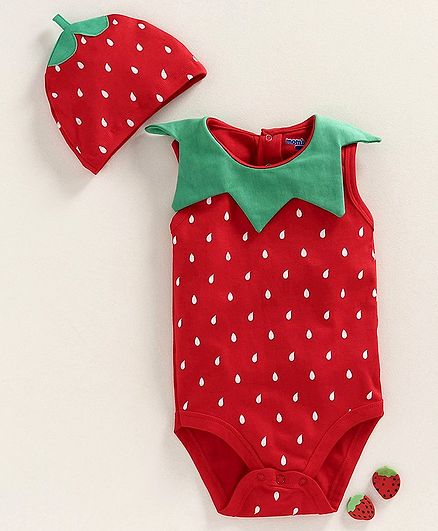 strawberry onesie